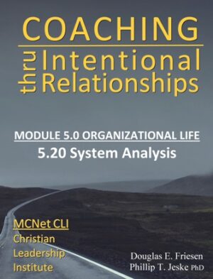 Christian Leadership Institute (CLI):  Competency 5.20 - System Analysis